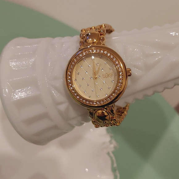 Burgi Crystal Diamond Pattern Watch – BUR170 - Picture 8 of 16